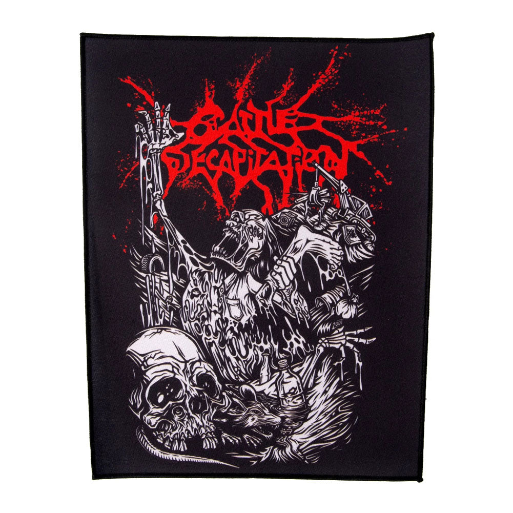 Alone At The Landfill Back Patch