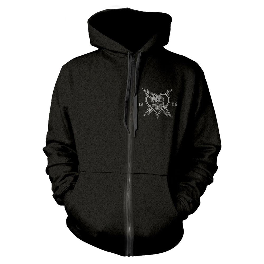 Wildhearts, The England 1989 Zippered Hooded Sweatshirt