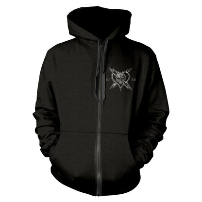 Wildhearts, The England 1989 Zippered Hooded Sweatshirt