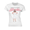 Hanging On The Telephone (white) Womens T-shirt