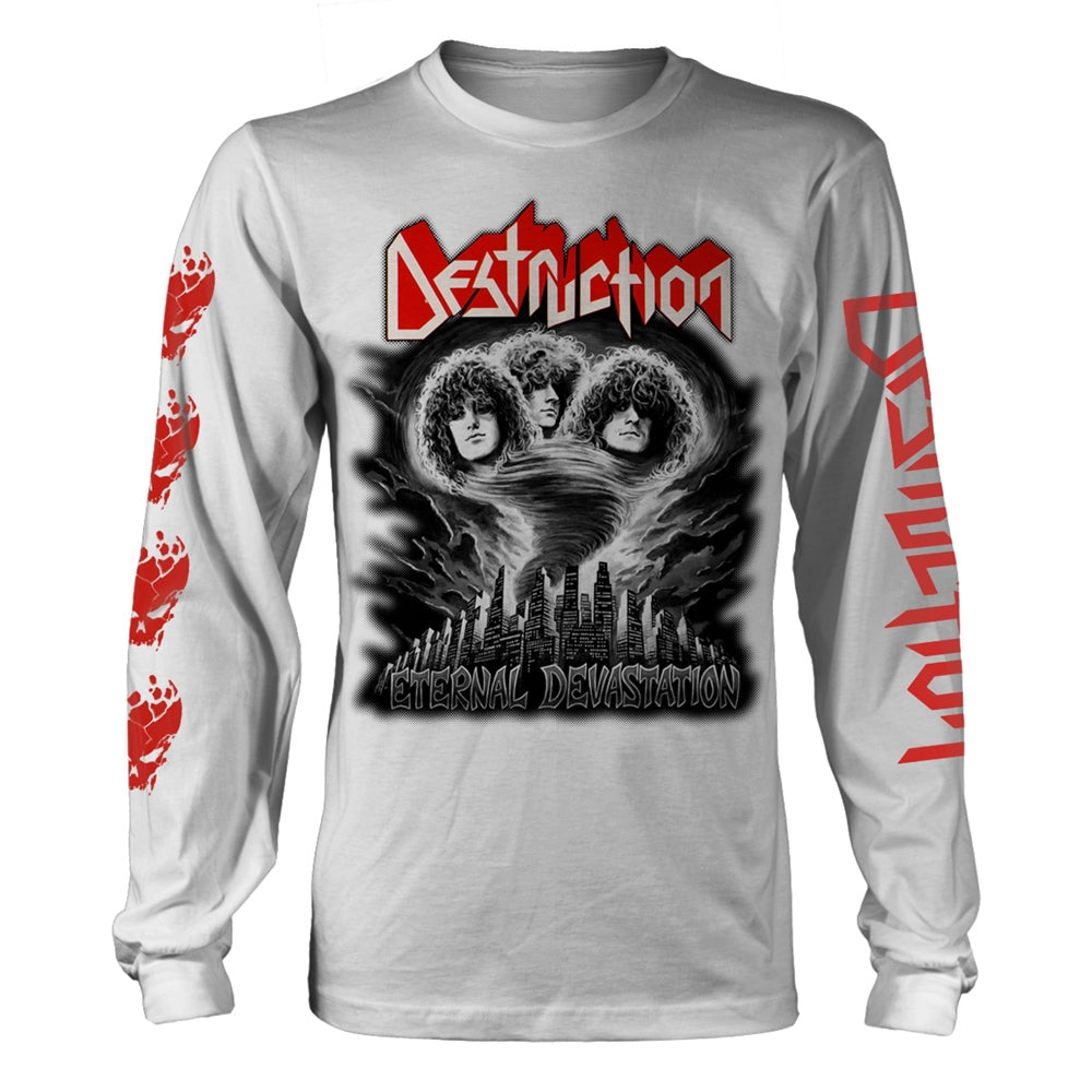 Destruction Eternal Devastation (black & White) Long Sleeve 433605