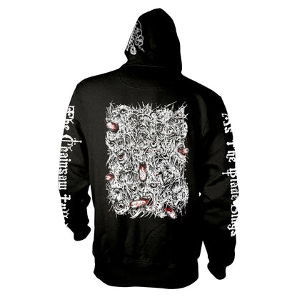 Bloodbath Chainsaw Zippered Hooded Sweatshirt