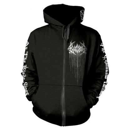 Bloodbath Chainsaw Zippered Hooded Sweatshirt