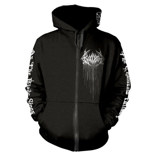 Bloodbath Chainsaw Zippered Hooded Sweatshirt