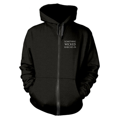 Vltimas Something Wicked Marches In Zippered Hooded Sweatshirt