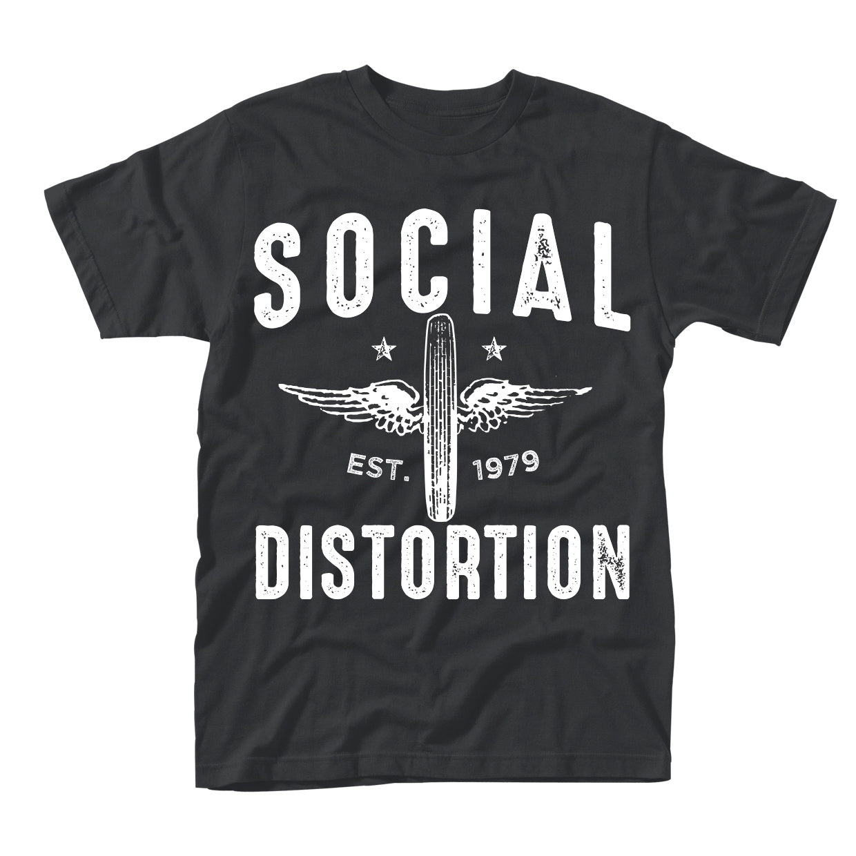 Social Distortion Winged Wheel T-shirt