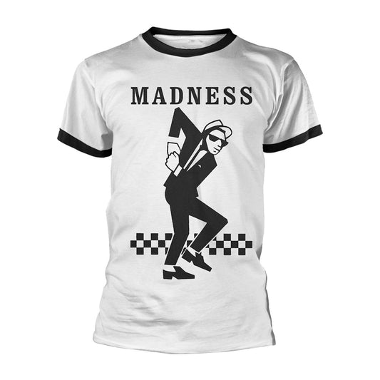 Madness Dancing Walt (white Ringer) T-shirt