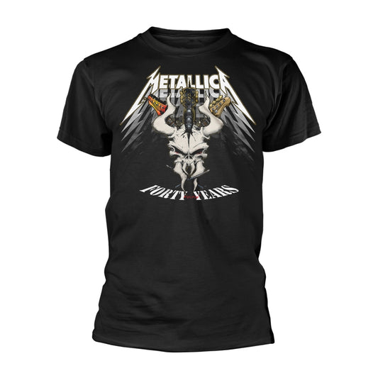 Metallica 40th Anniversary Forty Years T-shirt
