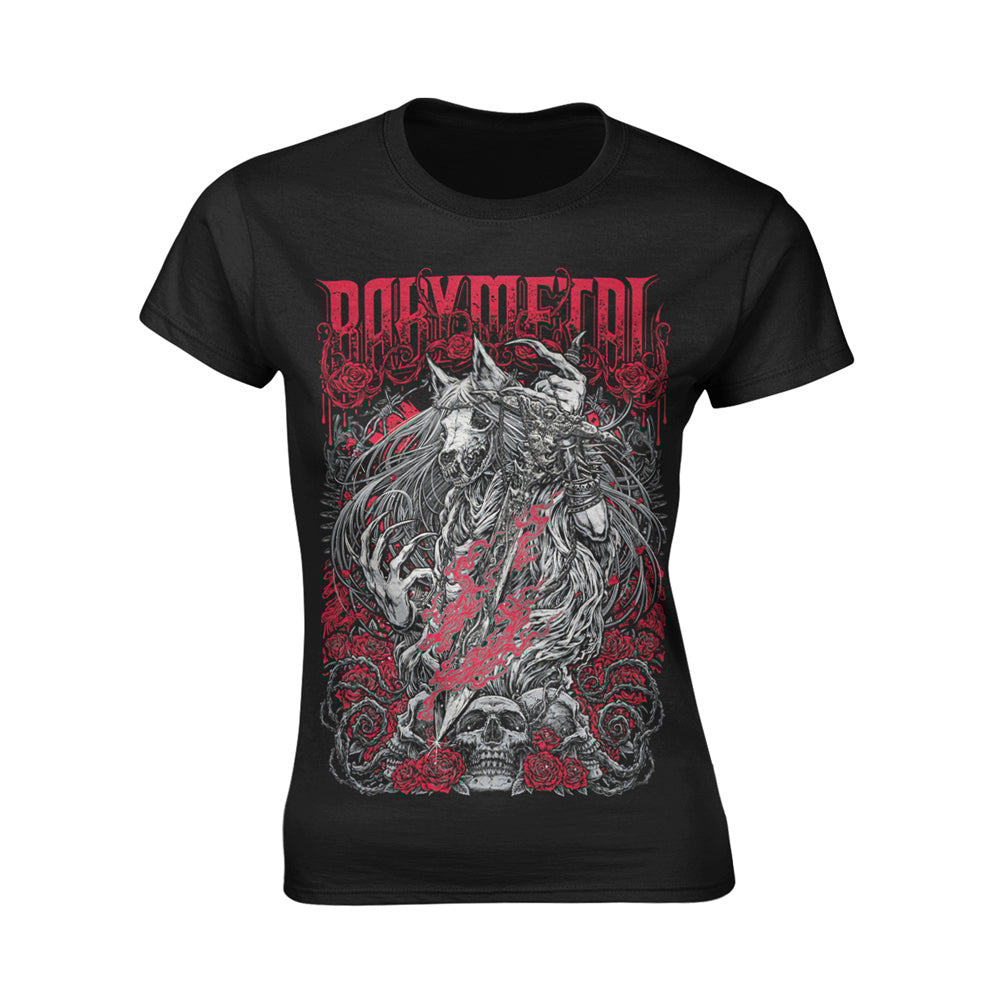Babymetal Rosewolf Womens T-shirt