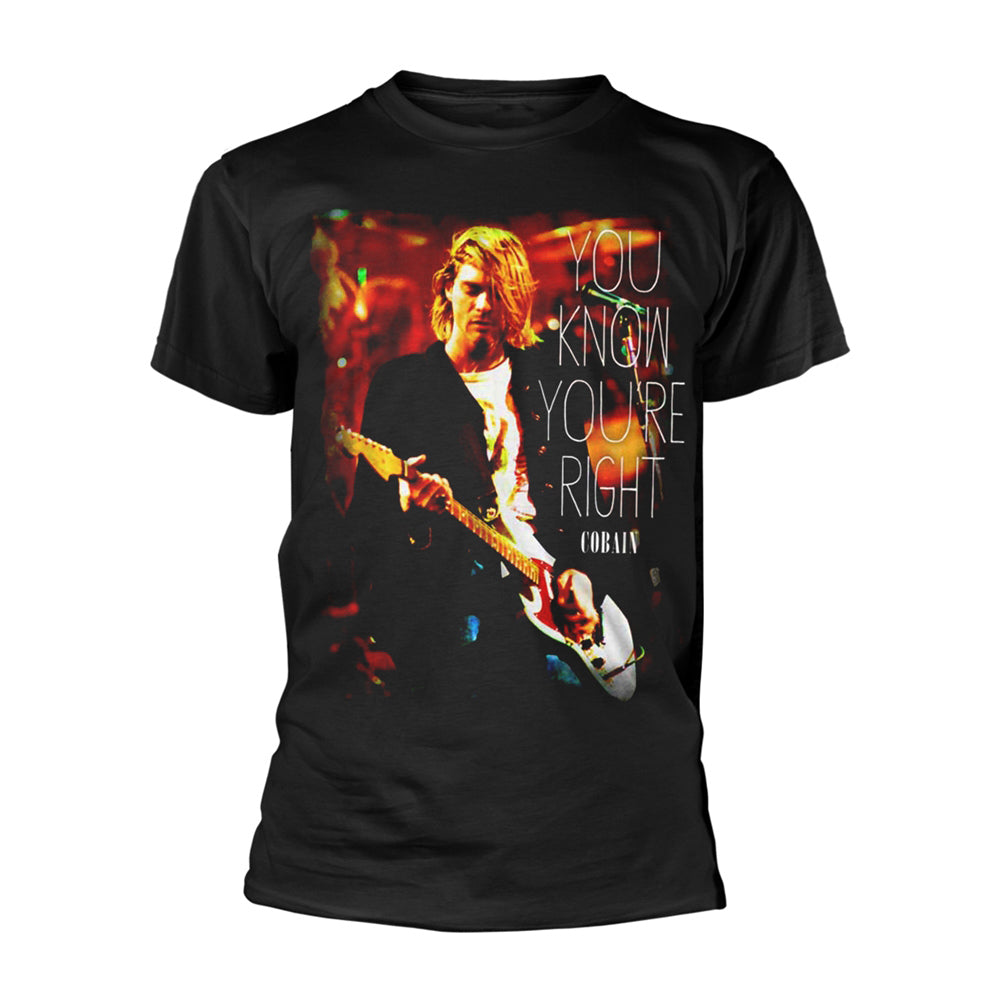 Kurt Cobain You Know You're Right T-shirt