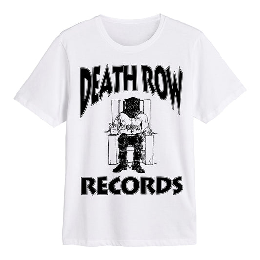 Death Row Records Death Row Records Logo (white) T-shirt