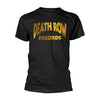 Death Row Logo Gold (foil Print) T-shirt