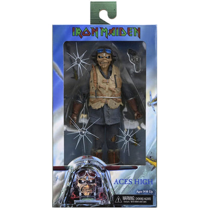 Aces High Eddie 8" Clothed Action Figure by NECA Action Figure