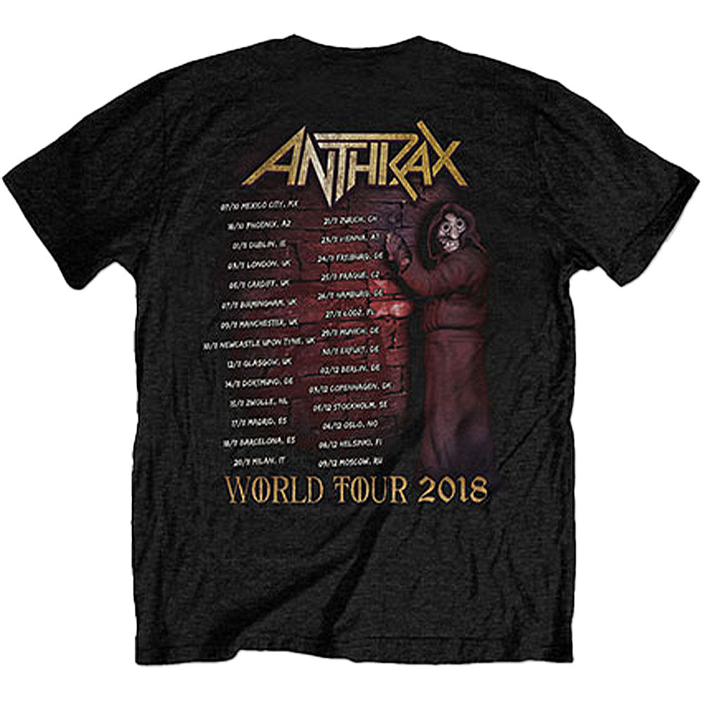 Anthrax Bloody Eagle World Tour 2018 T-shirt