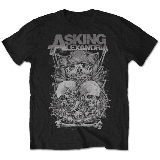 Asking Alexandria Skull Stack T-shirt