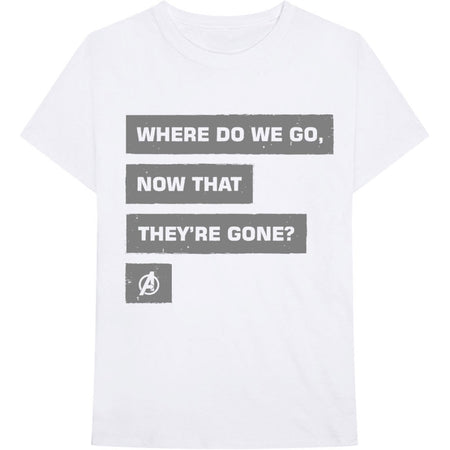 Avengers Now That They're Gone T-shirt