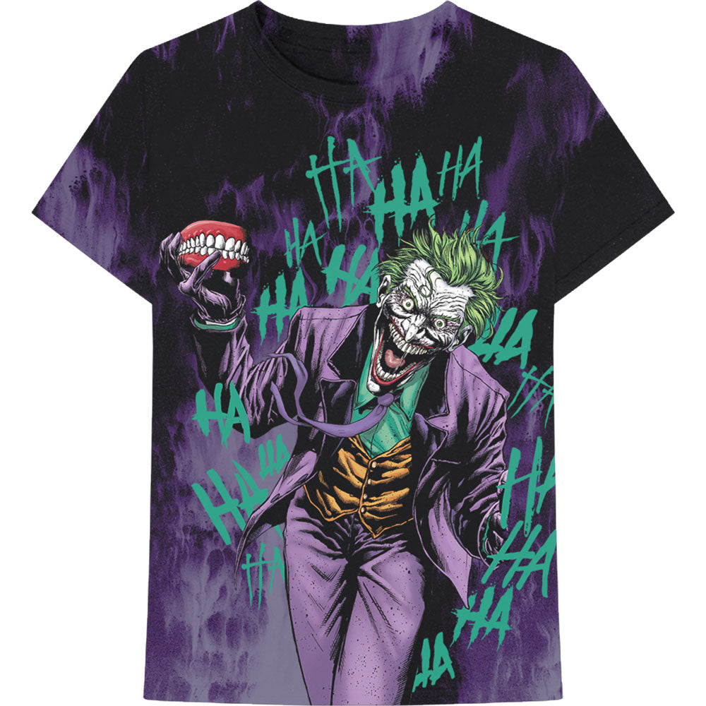 DC Comics Joker All Over Faded T-shirt