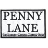 Penny Lane White Woven Patch