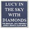 Lucy In The Sky With Diamonds Woven Patch