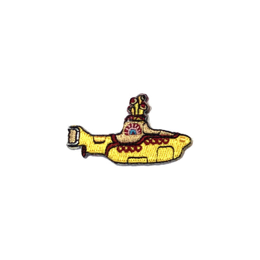 Yellow Submarine Woven Patch