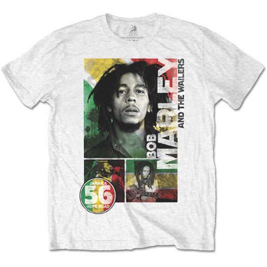 Bob Marley 56 Hope Road Rasta T-shirt