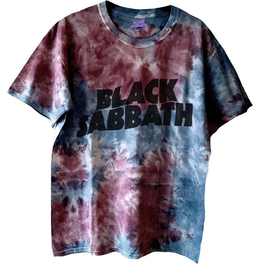 Black Sabbath Wavy Logo T-shirt 434828 | Rockabilia Merch Store