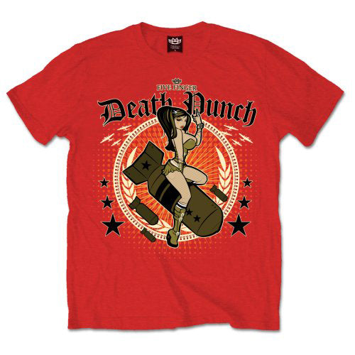 Five Finger Death Punch Bomber Girl T-shirt
