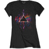 Dark Side Of The Moon Pink Splatter Junior Top