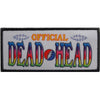 Official Dead Head Woven Patch