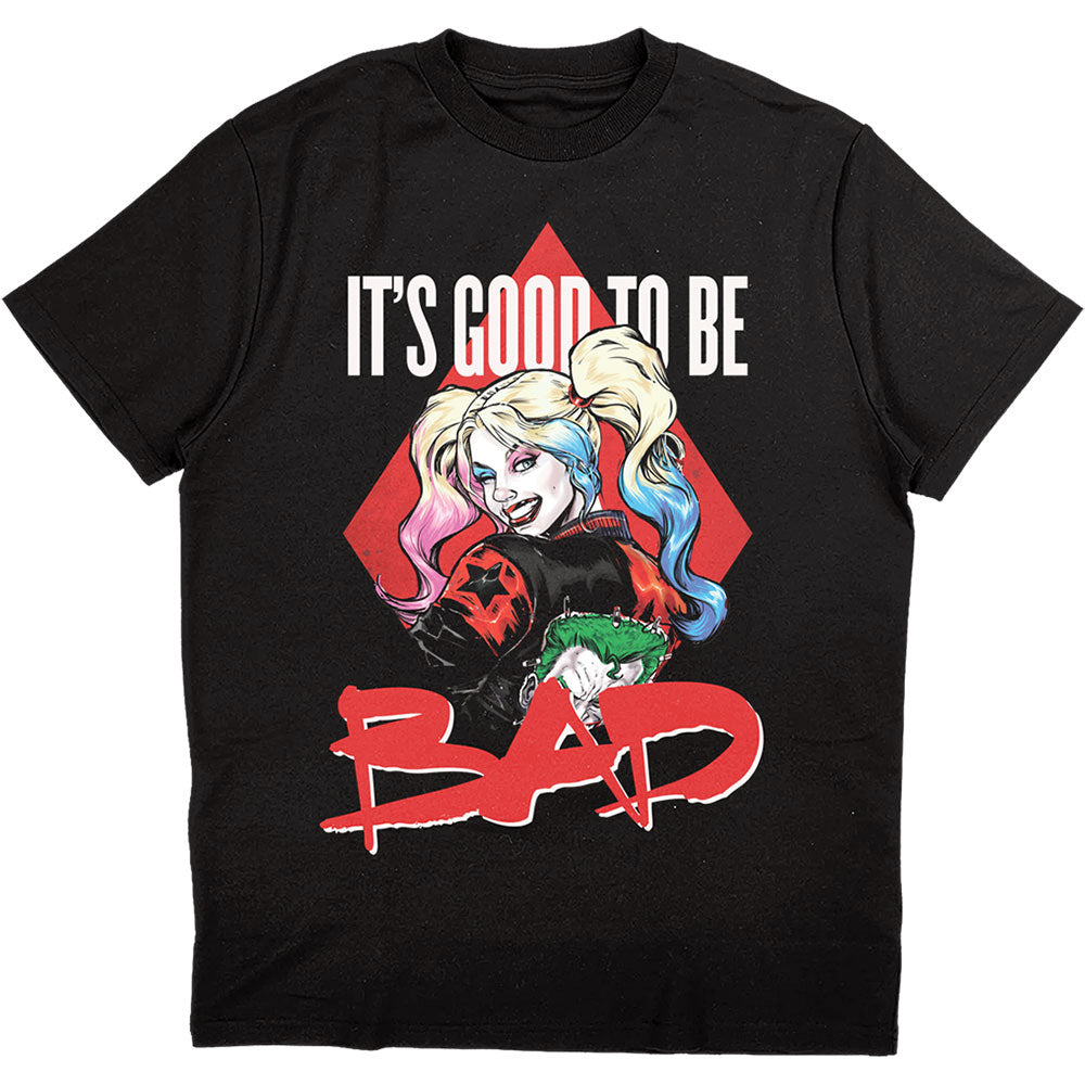 DC Comics Harley Quinn Good To Be Bad T-shirt