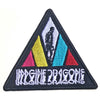 Blurred Triangle Logo Woven Patch