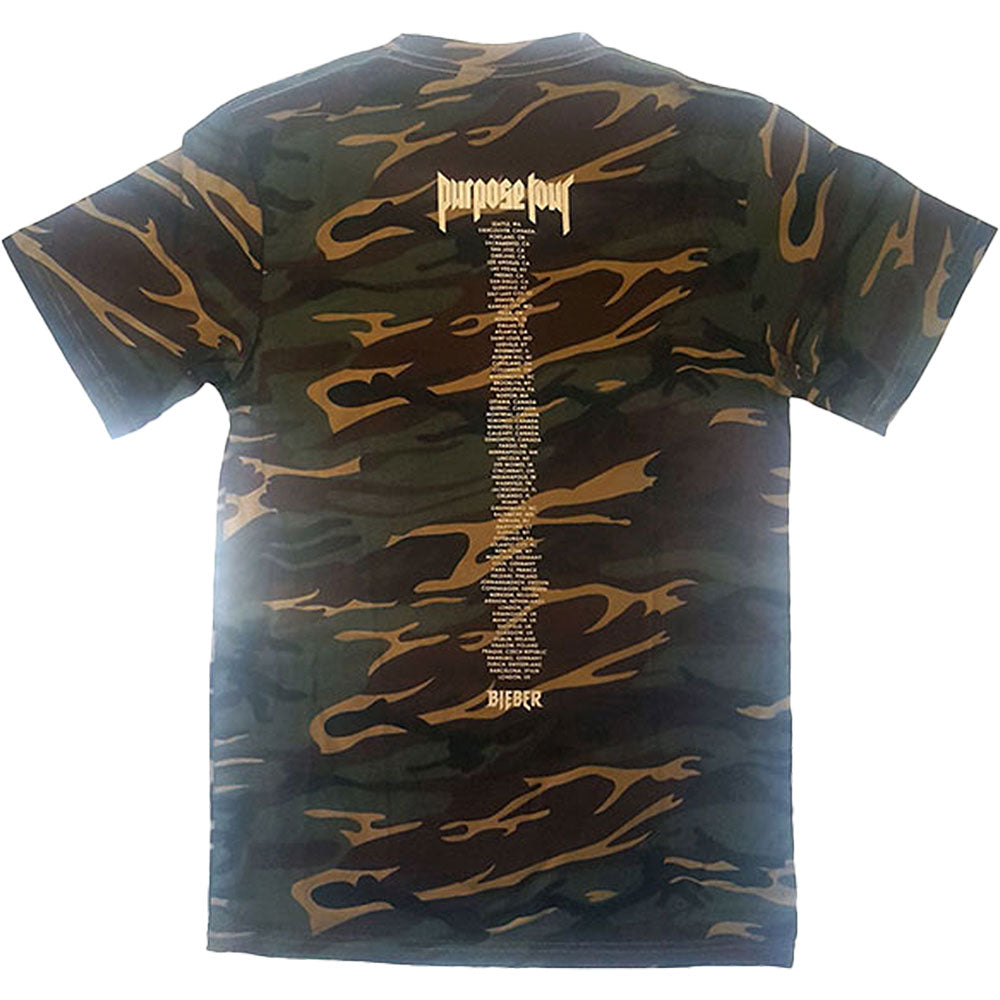 Justin Bieber Purpose Tour Staff T-shirt
