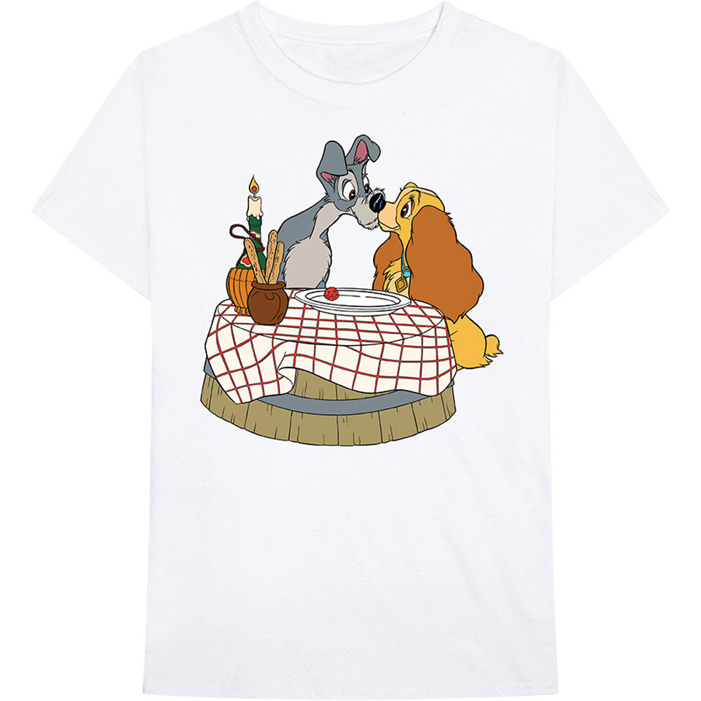 Disney Lady & The Tramp - Kissing Pose T-shirt