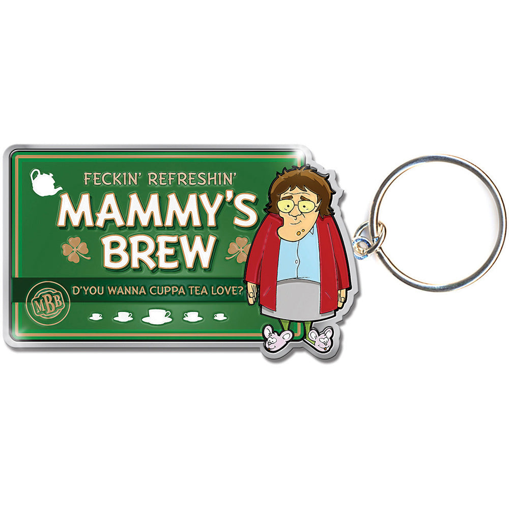 Mrs. Brown's Boys Mammy's Brew Plastic Key Chain