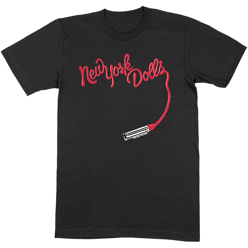 New York Dolls Lipstick Logo T-shirt