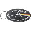 Dark Side Of The Moon Oval Black Border Plastic Key Chain