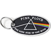 Dark Side Of The Moon Oval White Border Plastic Key Chain