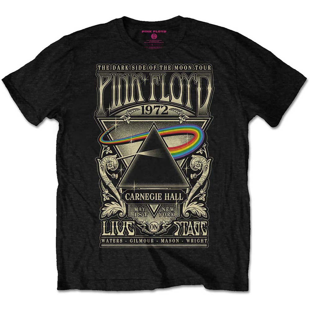 Pink Floyd Carnegie Hall Poster T-shirt