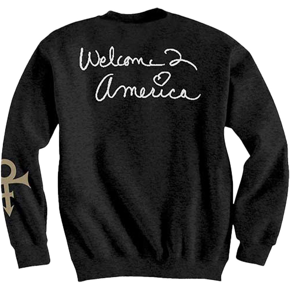 Prince Welcome 2 America Guitar Sweatshirt