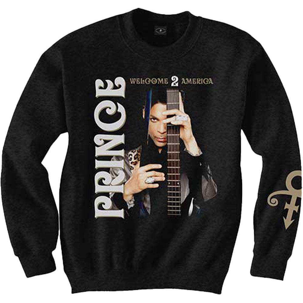 Prince Welcome 2 America Guitar Sweatshirt