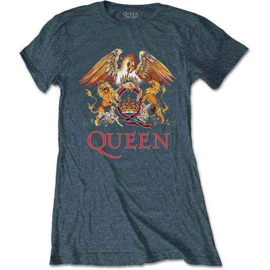 Queen Classic Crest Junior Top