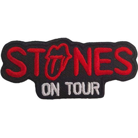 Rolling Stones On Tour Woven Patch