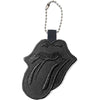 Classic Tongue Black Plastic Key Chain