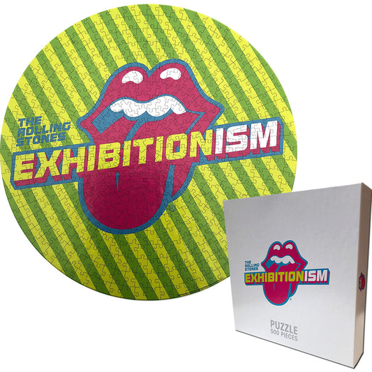Rolling Stones Exhibitionism Round Puzzle