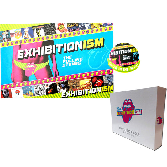 Rolling Stones Exhibitionism Glow In The Dark Puzzle