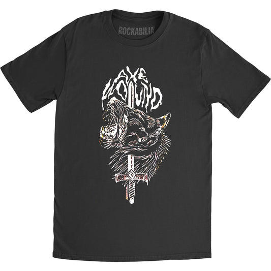 Axewound Wound Wolf T-shirt