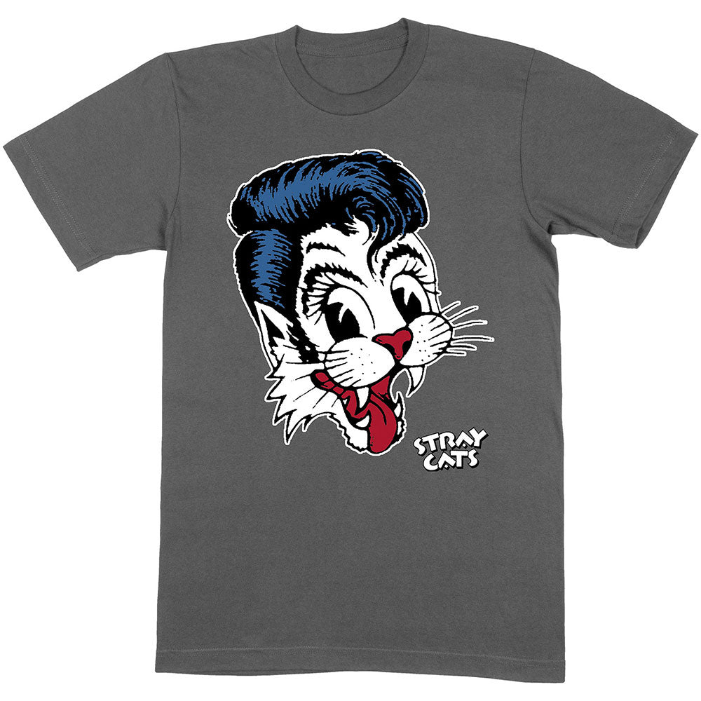 Stray Cats Big Blue Cat T-shirt