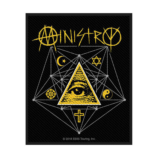 Ministry All Seeing Eye Woven Patch