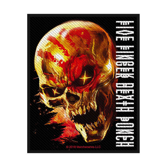 Five Finger Death Punch And Justice Fo None Woven Patch