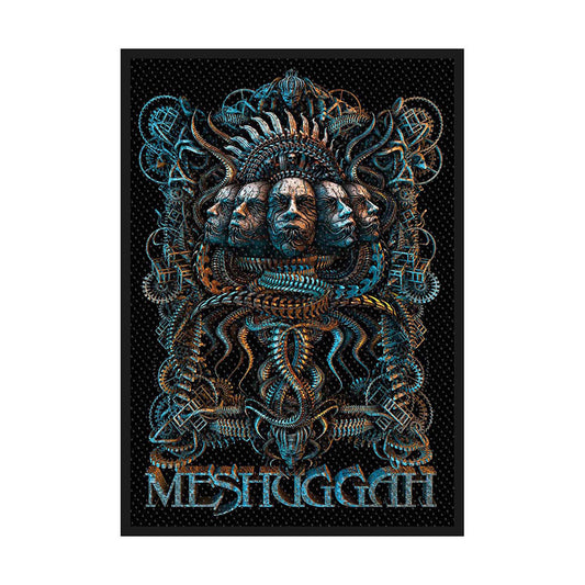 Meshuggah 5 Faces Woven Patch